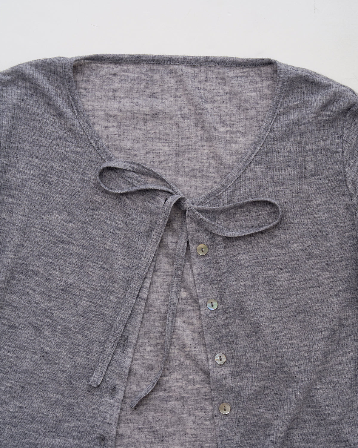 【9月下旬発送予定】Sheer Ribbon Cardigan