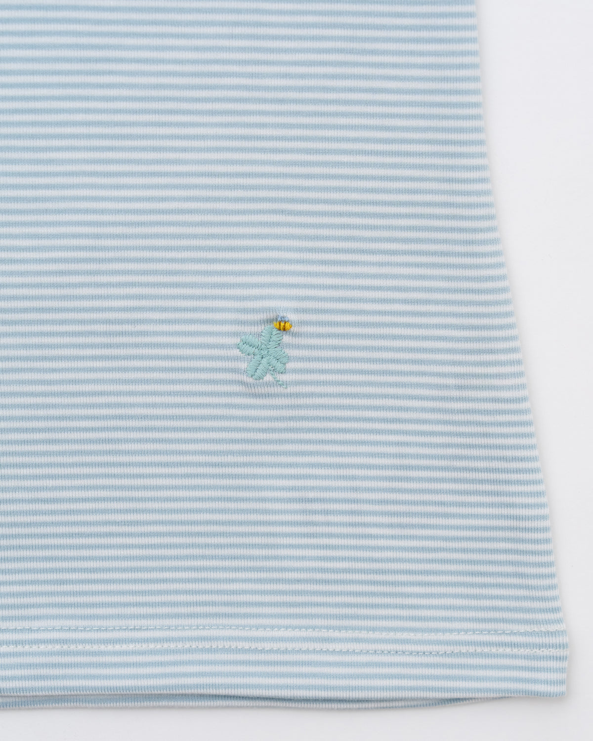 【10月上旬発送予定】Clover Bee Border Boatneck Tee(Mint)