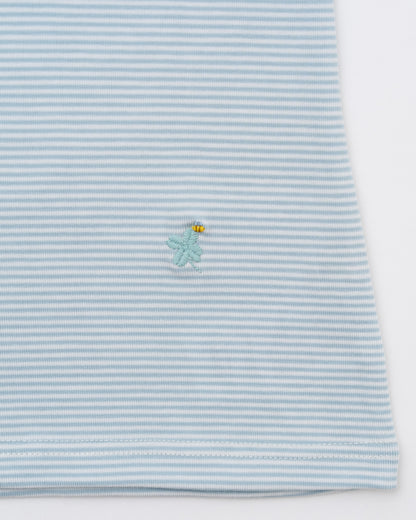 【10月上旬発送予定】Clover Bee Border Boatneck Tee(Mint)
