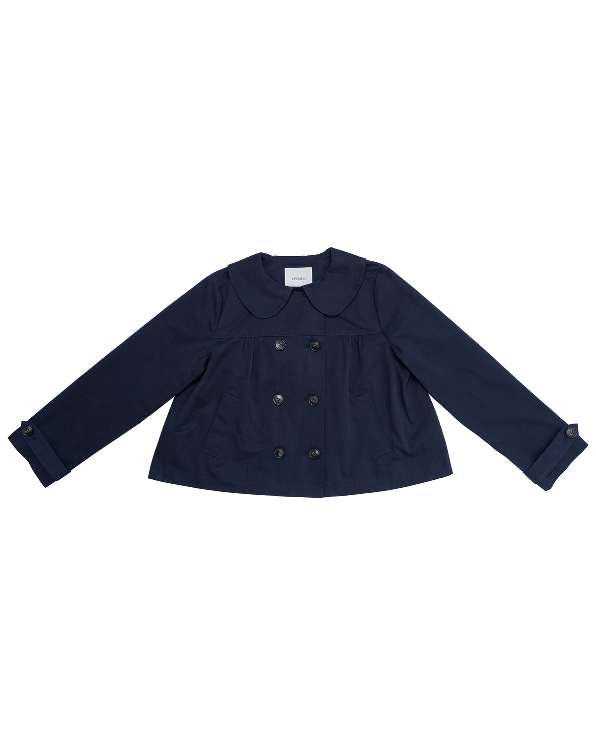 Babydoll Double-Breasted Jacket（Navy）