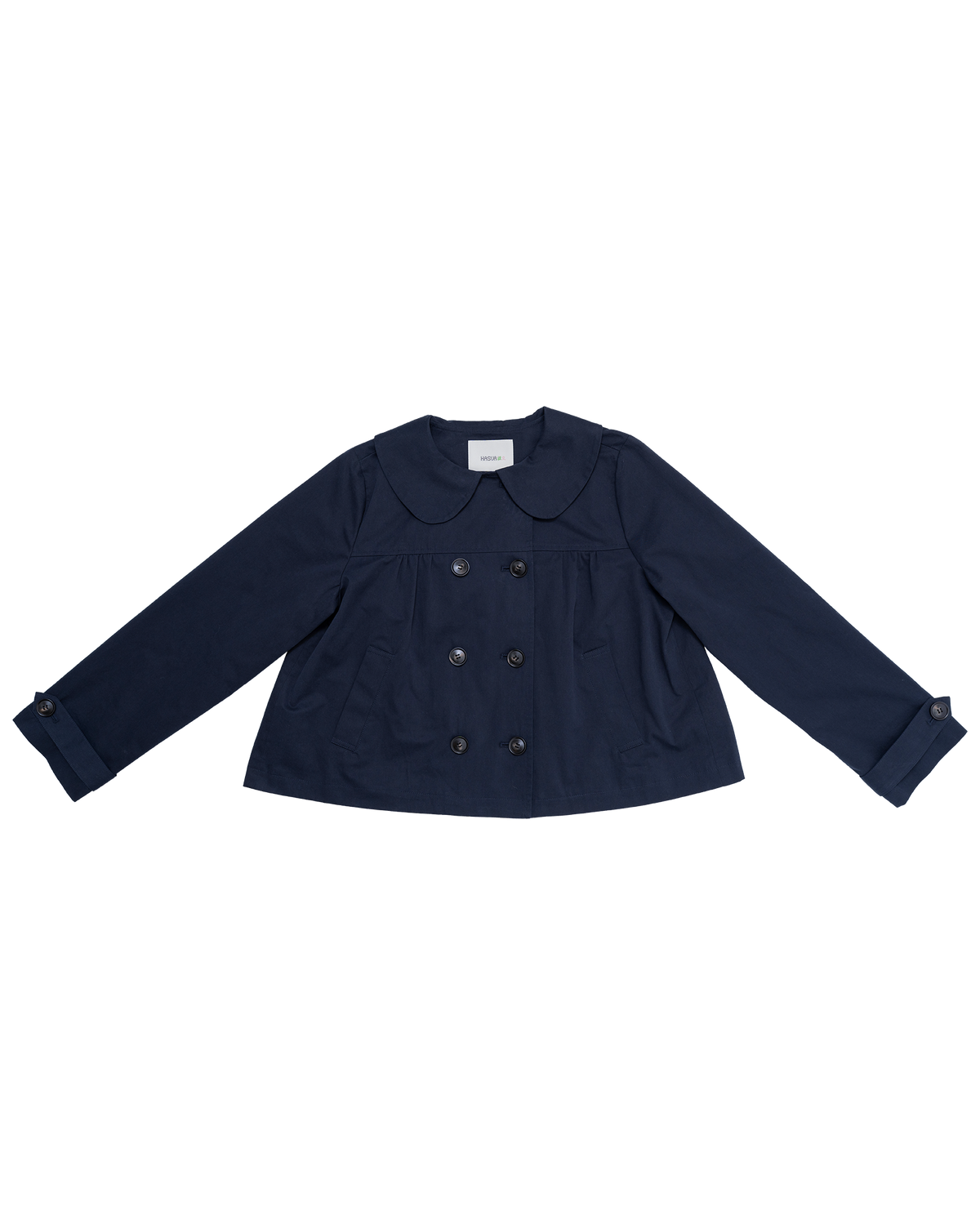Babydoll Double-Breasted Jacket（Navy）