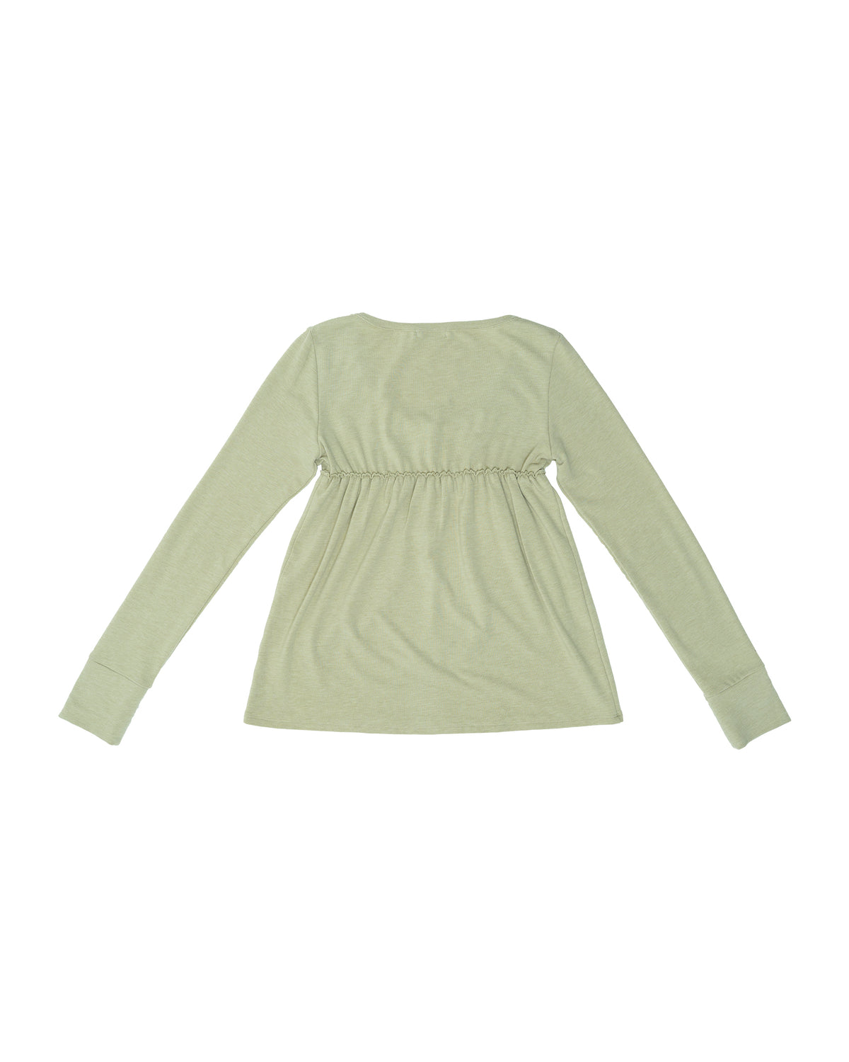 Lucky Bee Babydoll Top （Pear green）