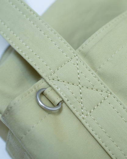 HASUA Canvas Mini Boston Bag （Pear green）