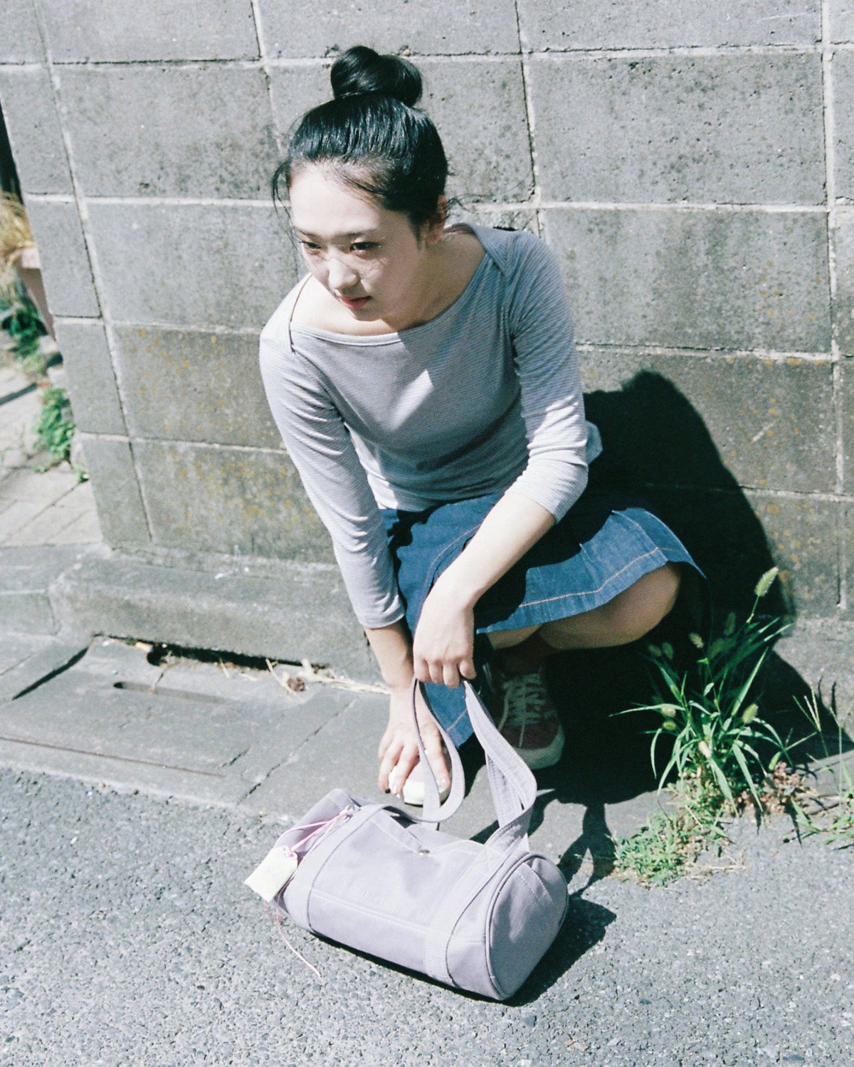 【10月下旬発送予定】HASUA Canvas Mini Boston Bag
