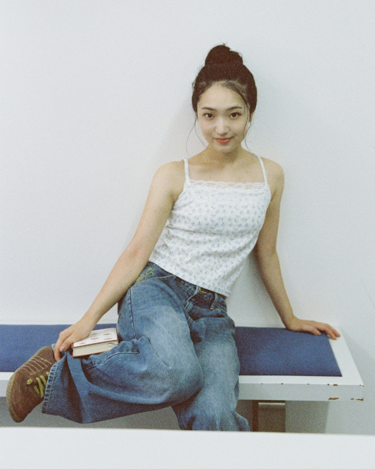 Lucky Clover Clinch-Back Jeans