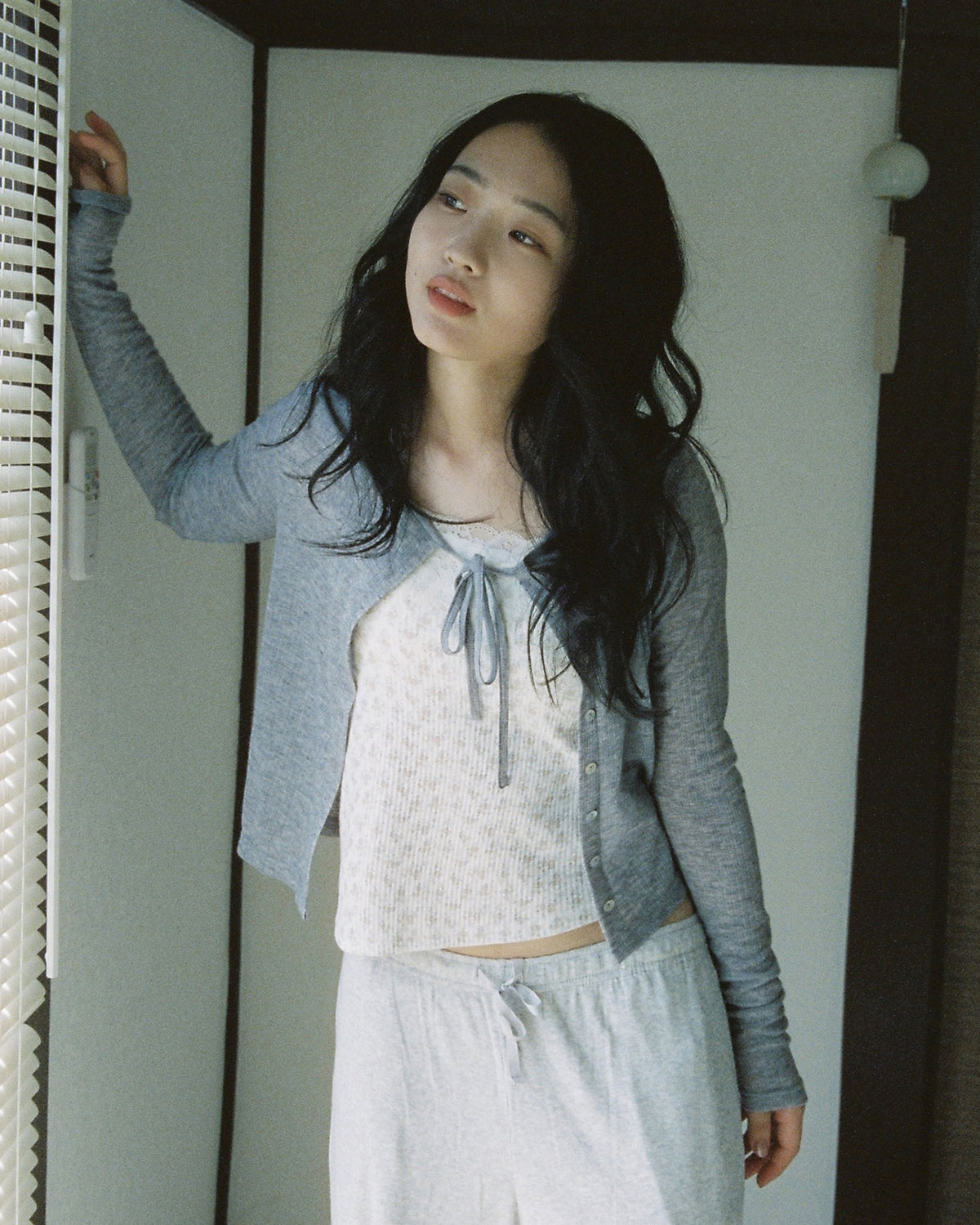 【9月下旬発送予定】Sheer Ribbon Cardigan
